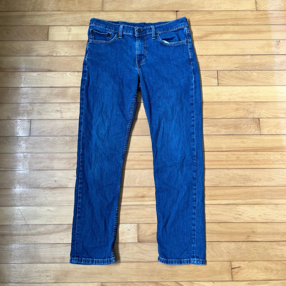 Levis 511 Slim Fit Mens Jeans 32x30 Medium Blue Denim 04511-1907
